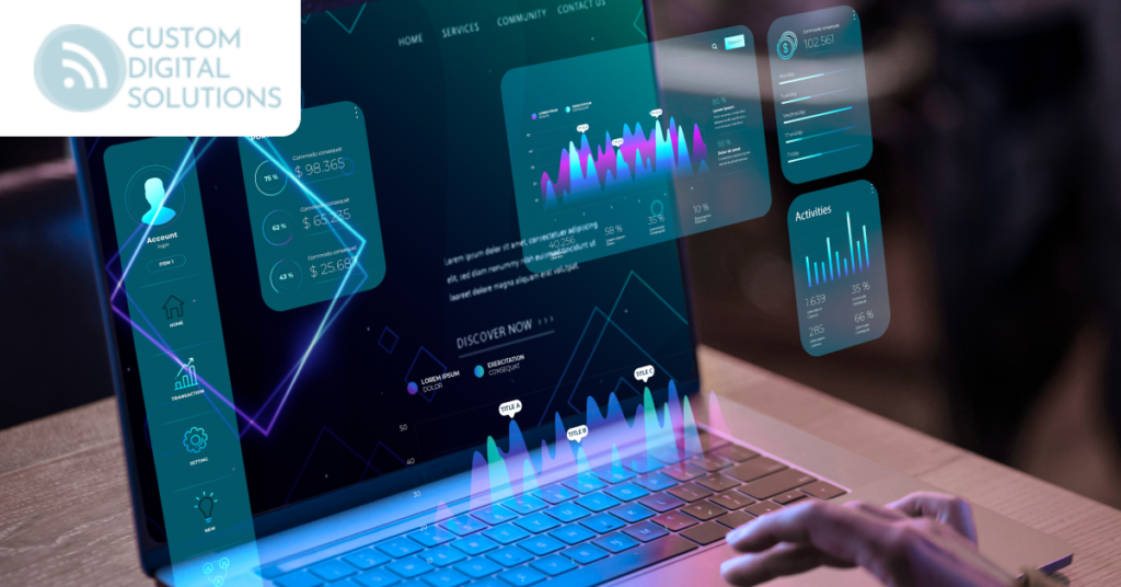 email marketing dashboard showing open rate improvement and campaign performance